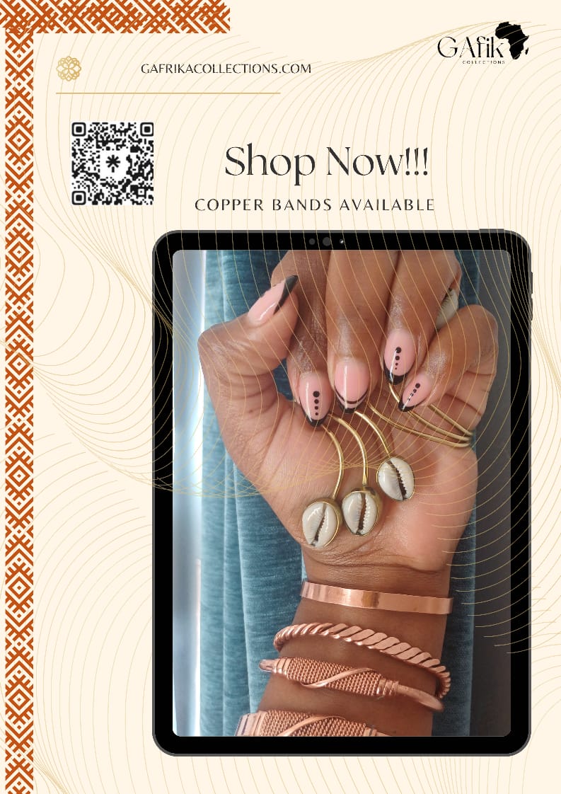 Shop Now - Copper Bands Available - GAfrika Collections